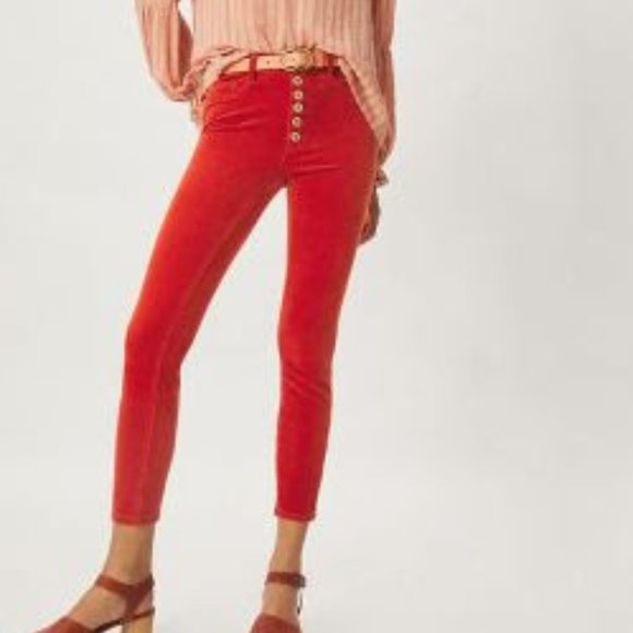 Anthropologie Pilcro 28 NWT High-Rise Button-Fly Skinny...